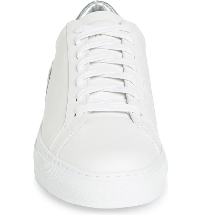 Shop Givenchy Urban Street Logo Sneaker In White/ Silver