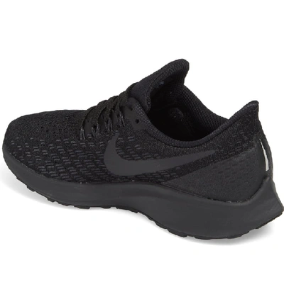 Shop Nike Air Zoom Pegasus 35 Running Shoe In Black/ Oil Grey/ White