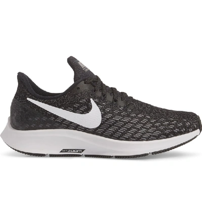 Shop Nike Air Zoom Pegasus 35 Running Shoe In Black/ White/ Gunsmoke