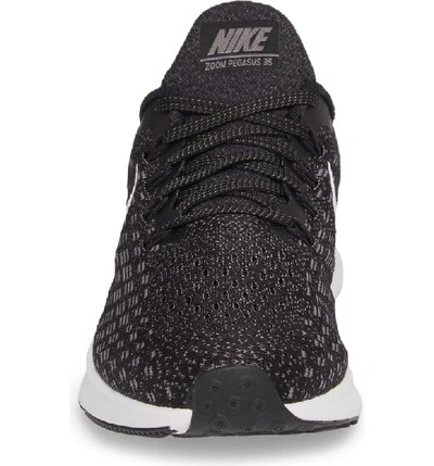 Shop Nike Air Zoom Pegasus 35 Running Shoe In Black/ White/ Gunsmoke