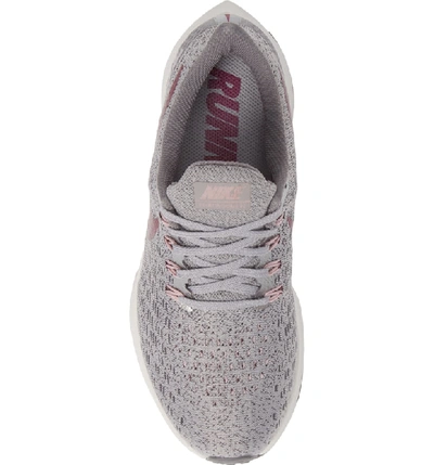 Shop Nike Air Zoom Pegasus 35 Running Shoe In Grey/ True Berry/ Gun Smoke