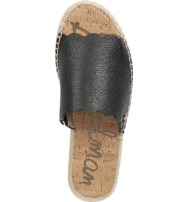 sam edelman andy espadrille slide sandals