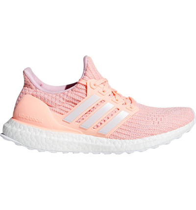 Shop Adidas Originals 'ultraboost' Running Shoe In Clear Orange/ Orchid/ Pink