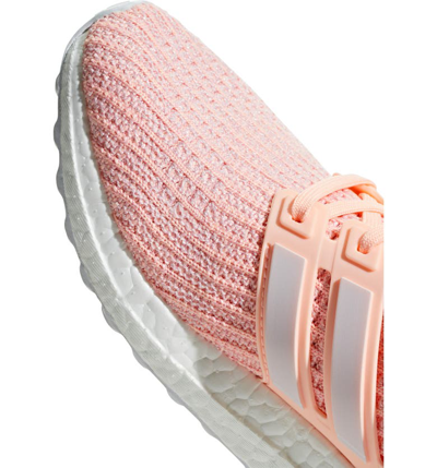 Shop Adidas Originals 'ultraboost' Running Shoe In Clear Orange/ Orchid/ Pink