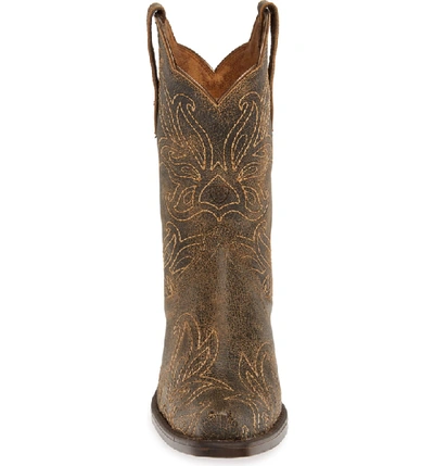 Shop Ariat Bellatrix Western Boot In Rock Ridge Leather