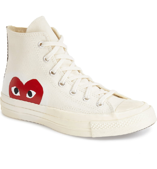 Comme Des GarÇons Play Comme Des Garcons Play Off-white Converse ...