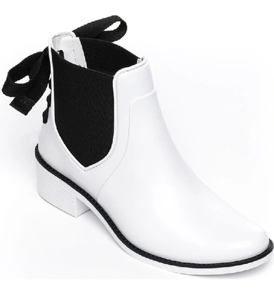 Shop Bernardo Paxton Waterproof Rain Boot In White