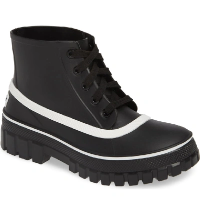 Shop Givenchy Glaston Waterproof Ankle Rain Boot In Black