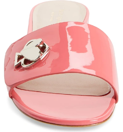 Shop Kate Spade Ferry Slide Sandal In Perfect Peony