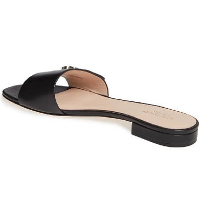 Shop Kate Spade Ferry Slide Sandal In Black