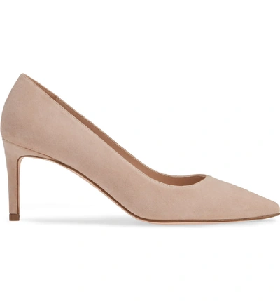 Shop Stuart Weitzman Leigh Pump In Dolce Suede