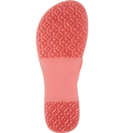 Shop Tory Burch Wedge Flip Flop In Paradise Pink