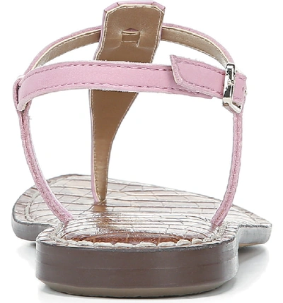 Shop Sam Edelman 'gigi' Sandal In Pink Orchid Leather