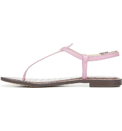 Shop Sam Edelman 'gigi' Sandal In Pink Orchid Leather