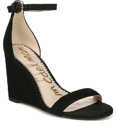 Shop Sam Edelman Neesa Wedge Sandal In Black