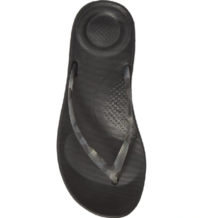 Shop Fitflop Iqushion Flip Flop In Black 2