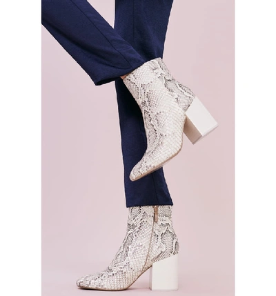 Shop Mercedes Castillo Madox Bootie In Ivory