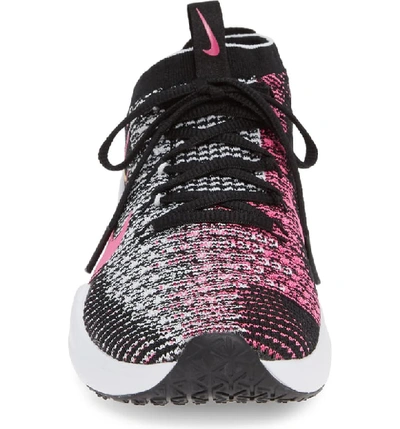 Shop Nike Air Zoom Fearless Flyknit 2 Training Sneaker In Black/ Gold/ Laser Fuchsia