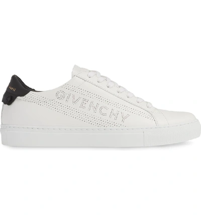 Shop Givenchy Urban Street Perforated Sneaker In White/ Black