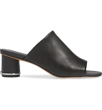 Shop Rebecca Minkoff Aceline Slide Sandal In Black Leather