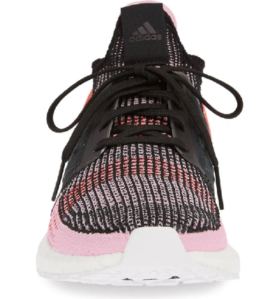 Shop Adidas Originals Ultraboost 19 Running Shoe In Black/ Orchid Tint/ Active Red