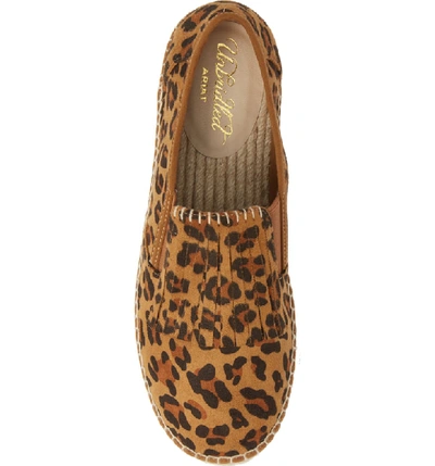 Shop Ariat Joy Kiltie Slip-on Sneaker In Leopard Suede