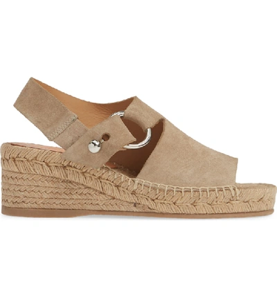 Shop Rag & Bone Arc Espadrille Wedge Sandal In Light Sand