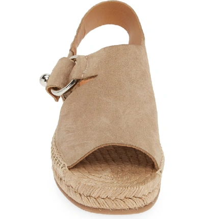 Shop Rag & Bone Arc Espadrille Wedge Sandal In Light Sand