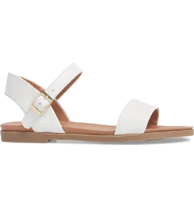 Steve Madden Dina Flat Sandals In White | ModeSens