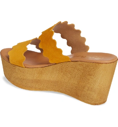 Shop Matisse Charlie Slide Sandal In Yellow