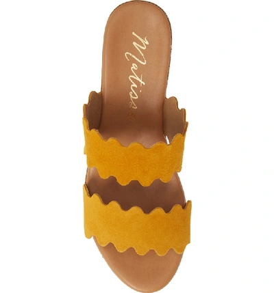 Shop Matisse Charlie Slide Sandal In Yellow