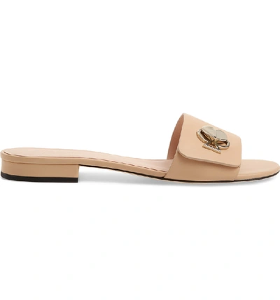 Shop Kate Spade Ferry Slide Sandal In Natural