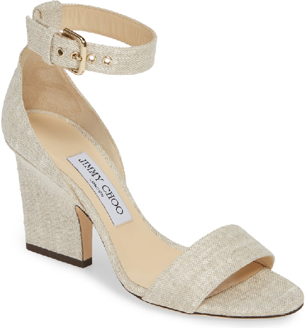 jimmy choo edina ankle strap sandal
