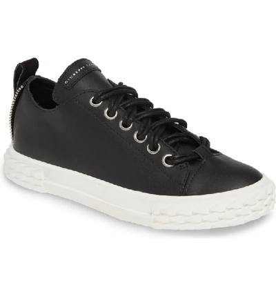 Shop Giuseppe Zanotti Scale Sneaker In Black