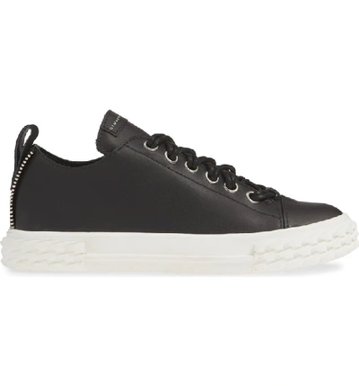 Shop Giuseppe Zanotti Scale Sneaker In Black