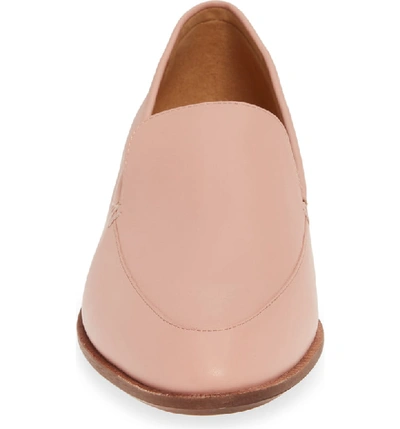 Shop Madewell The Frances Loafer In Gentle Blush
