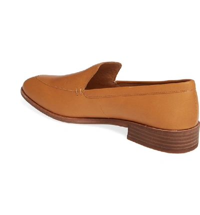 Shop Madewell The Frances Loafer In Amber Brown