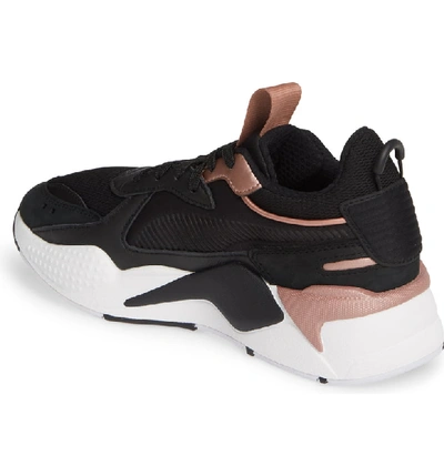Puma Women's Rs-x Trophy Low-top Sneakers In Black/ Rose Gold | ModeSens