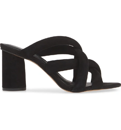 Shop Rebecca Minkoff Amandine Sandal In Black Suede