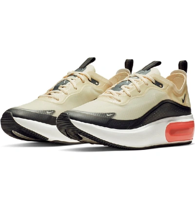 Shop Nike Air Max Dia Se Running Shoe In Pale Ivory/ Black/ White