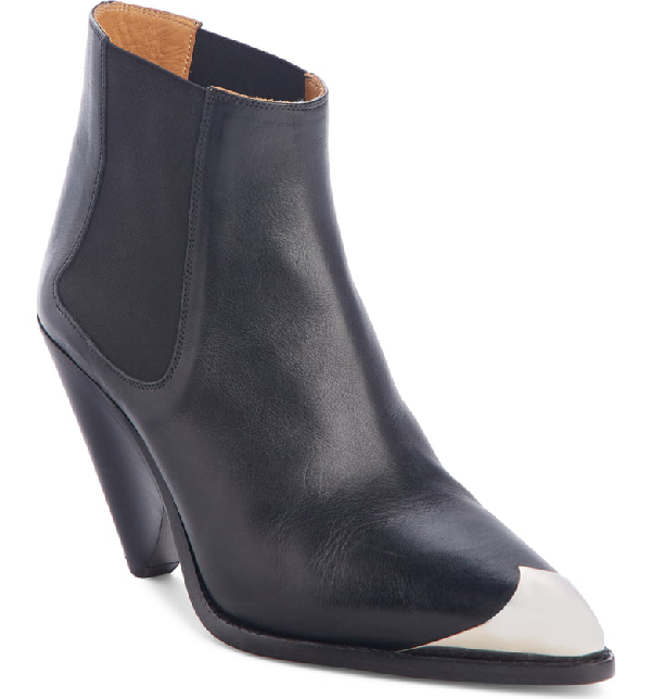 cap toe bootie