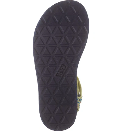 Shop Teva 'original Universal' Sandal In Boomerang Limelight Fabric