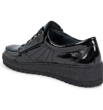 Shop Mephisto Lady Low Top Sneaker In Black Patent