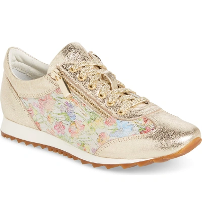 Shop Amalfi By Rangoni Fedro Low Top Sneaker In Fuego White Printed Leather