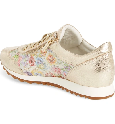 Shop Amalfi By Rangoni Fedro Low Top Sneaker In Fuego White Printed Leather