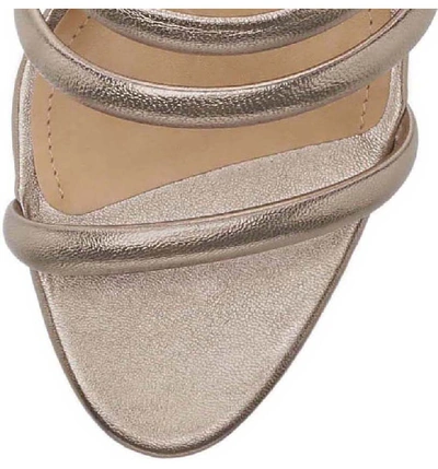 Shop Schutz Felisa Block Heel Sandal In Luna Leather