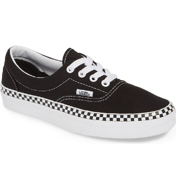 vans with checkered foxing stripe