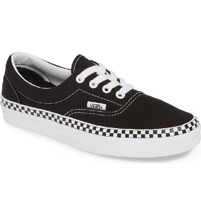 Vans New Era Checkerboard Foxing Sneaker In Check Foxing Black/ True White  | ModeSens