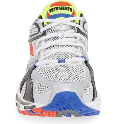 Shop Vetements X Reebok Spike Runner 200 Sneaker In Fluo Yellow