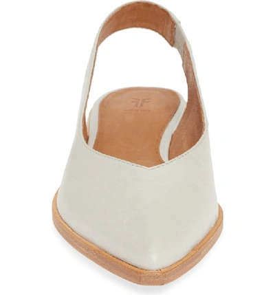 Shop Frye 'lola Zigzag' Sandal In White